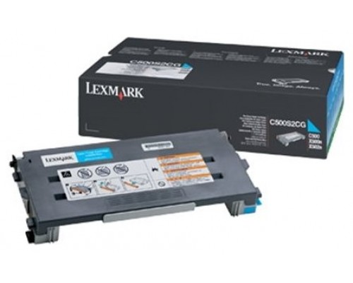 LEXMARK C-500/X500/X502 Toner Cian