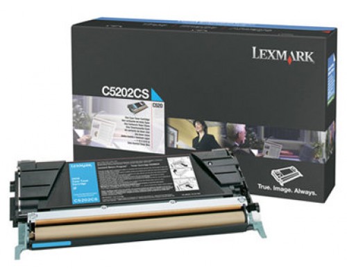 Lexmark C520, C530 Cartucho toner cian (1,5K)