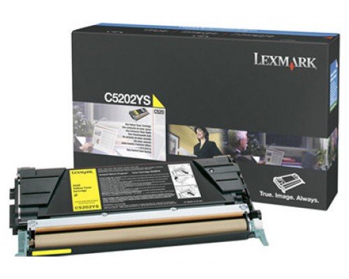 Lexmark C520, C530 Cartucho toner amarillo (1,5K)