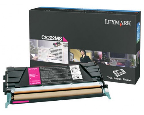 Lexmark C522, C524, C53x Cartucho toner magenta (3K)