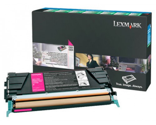 Lexmark C522, C524, C53x Magenta Return Program Corporate Cartridge