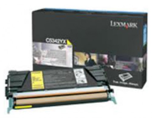 Lexmark C534 Yellow Extra High Yield Return Program Corporate Cartridge