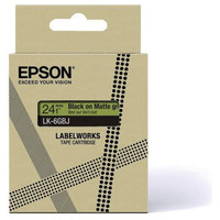 EPSON Cartucho de etiquetas Matte Tape Green/Black 18mm(8m) LK-5GBJ-IR25 EPSON Cartucho de etiquetas Matte Tape Green/Black 18mm(8m) LK-5GBJ
