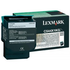 LEXMARK C544/X544 Toner Negro Extra Alto Rendimiento Retornable