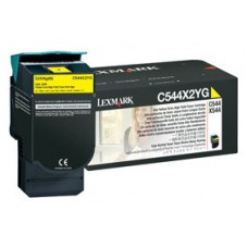 Lexmark C544/546, X544/546 Cartucho toner amarillo Extra Alto Rendimiento (4K)