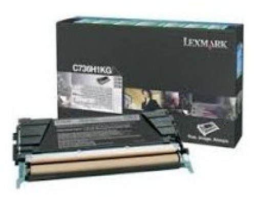 LEXMARK C-736, X-736/738 Toner Negro Alto rendimiento Retornable