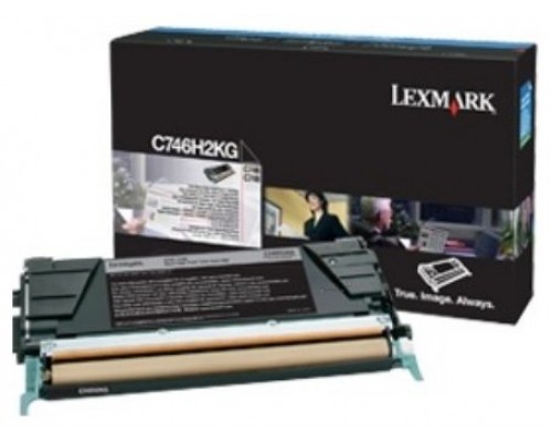 LEXMARK C746, C748 Black High Yield Corporate Cartridge