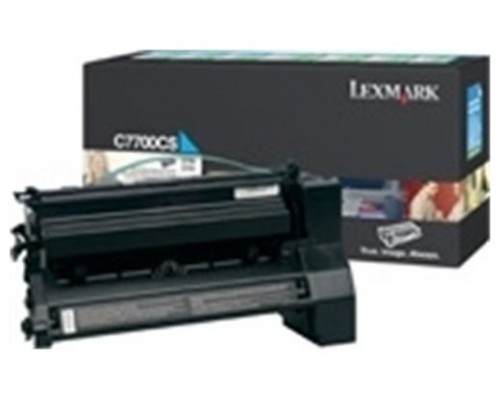 LEXMARK C-770/772 Cartucho Cian Retornable