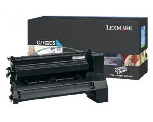 Lexmark C77x Cartucho impresion cian (6K)