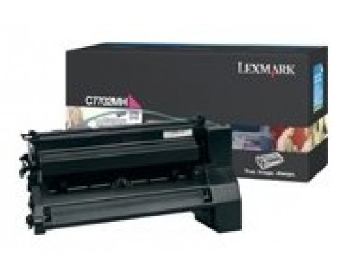 Lexmark C77x Cartucho impresion magenta Alto Rendimiento (10K)