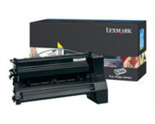 Lexmark C78x Cartucho de impresion amarillo (6K)