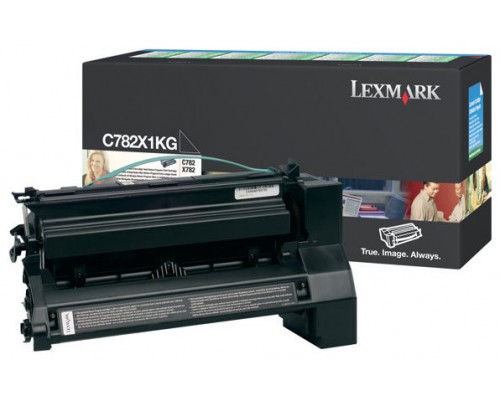 LEXMARK C-782/X-782 Cartucho de impresion Negro retornable (15.000 pag)