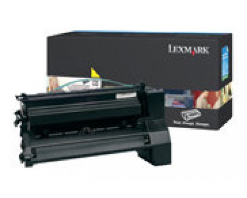 Lexmark C782 Cartucho impresion amarillo Extra Alto Rendimiento (15K)