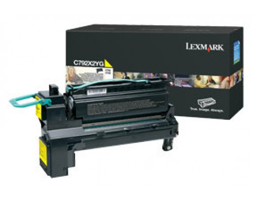 Lexmark C792 Cartucho de impresion amarillo Extra Alto Rendimiento (20K)