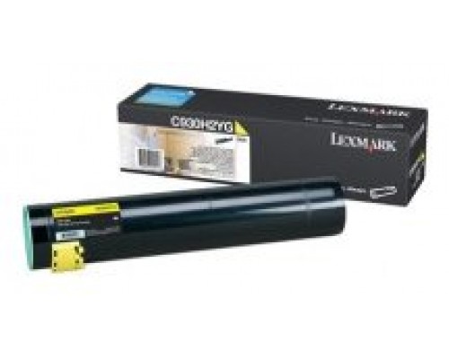 LEXMARK Toner C-935 Amarillo Alto rendimiento