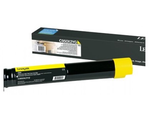 Lexmark C950 Cartucho de toner amarillo Extra Alto Rendimiento