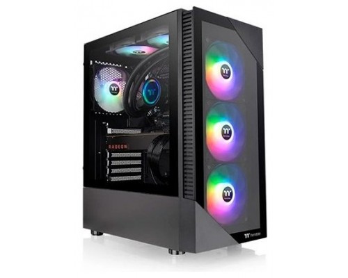 CAJA THERMALTAKE VIEW200 TG ARGB ATX 2XUSB 3.2 SIN FUENTE NEGRO