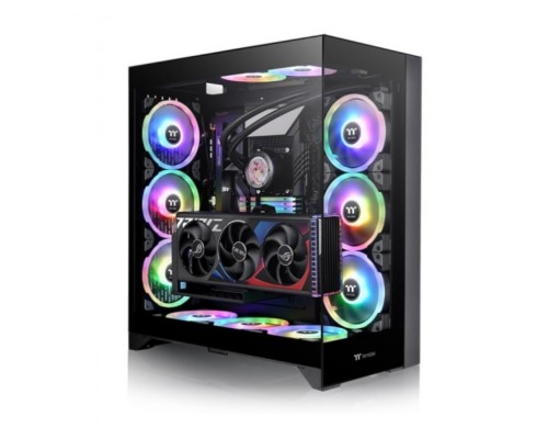 CAJA THERMALTAKE CTE E600 MX BLACK ATX 2XUSB 3.0 SIN FUENTE BLANCO