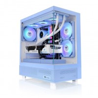 CAJA THERMALTAKE VIEW 270 TG ARGB ATX 2XUSB 3.2 SIN FUENTE AZUL HYDRANGEA