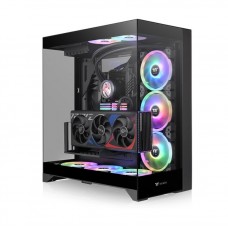 CAJA THERMALTAKE CTE E550 TG MID TOWER 2XUSB 3.0 1XUSB-C SN FUENTE NEGRO-SX20 CAJA THERMALTAKE CTE E550 TG MID TOWER 2XUSB 3.0 1XUSB-C SN FUENTE NEGRO