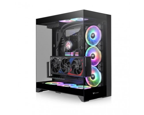 CAJA THERMALTAKE CTE E550 TG MID TOWER 2XUSB 3.0 1XUSB-C SN FUENTE NEGRO-SX20 CAJA THERMALTAKE CTE E550 TG MID TOWER 2XUSB 3.0 1XUSB-C SN FUENTE NEGRO