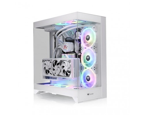 CAJA THERMALTAKE CTE E550 TG MID TOWER 2XUSB 3.0 1XUSB-C SN FUENTE BLANCO