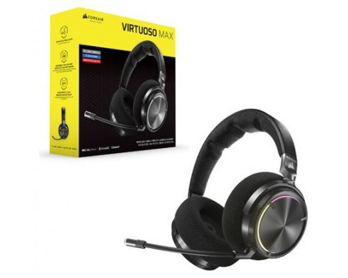 AURICULARES CORSAIR VIRTUOSO MAX WIRELESS NEGRO CA-9011372-WW (Espera 4 dias)