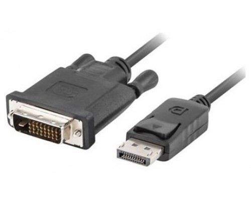 CABLE DISPLAYPORT LANBERG MACHO/DVI-D MACHO 24+1 1.8M NEGRO