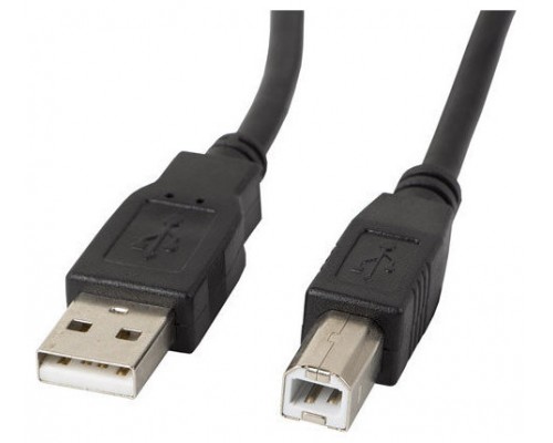 CABLE LANBERG IMPRESORA USB MACHO A USB MACHO NEGRO 0.5 M