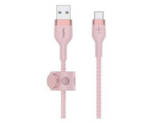 CABLE BELKIN CAA011DS1MPK USB-C A LIGHTNING TRENZADO
