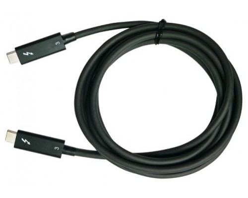 QNAP CAB-TBT315M-40G cable Thunderbolt 1,5 m 40 Gbit/s Negro (Espera 4 dias)