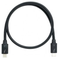 QNAP CAB-TBT4-0M5 cable Thunderbolt 0,5 m 40 Gbit/s Negro (Espera 4 dias)