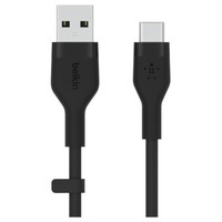 Belkin BOOST↑CHARGE Flex cable USB 1 m USB 2.0 USB A USB C Negro (Espera 4 dias)-SX60 Belkin BOOST↑CHARGE Flex cable USB 1 m USB 2.0 USB A USB C Negro (Espera 4 dias)