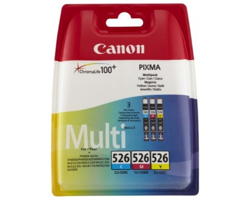 TINTA CANON CLI526 MULTIPACK C/M/Y