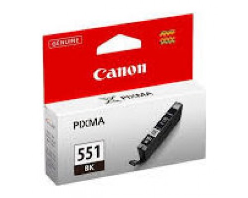 TINTA CANON CLI551BK NEGRO BAJA CAPACIDAD