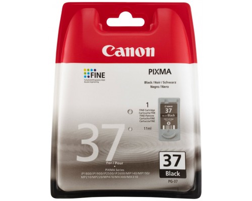 TINTA CANON PG-37 NEGRO