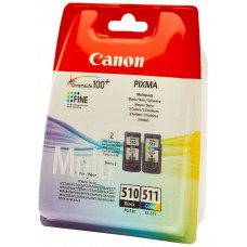 TINTA CANON PG-510 / CL-511 PACK CUATRICOLOR C/M/Y/BK