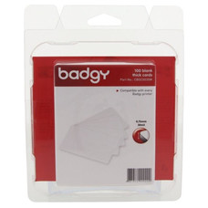 PACK 100 TARTEJAS PVC BADGY CBGC0030W (Espera 4 dias)-SX30 PACK 100 TARTEJAS PVC BADGY CBGC0030W (Espera 4 dias)