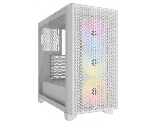 CAJA ATX SEMITORRE CORSAIR 3000D ARGB AIRFLOW CRISTAL