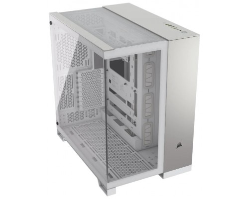 CAJA SEMITORRE ATX 6500X TG WHITE/SATIN GRAY ALUMINUM CORSAIR (Espera 4 dias)