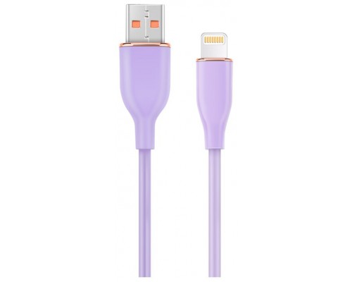 CABLE DE CARGA Y DATOS GEMBIRD DE SILICONA PREMIUM DE 8 CLAVIJAS 1,5 M VIOLETA