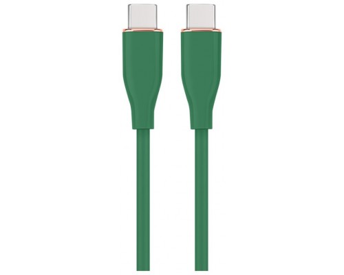 CABLE DE CARGA Y DATOS GEMBIRD (PD) TIPO-C SILICONA ALTA CALIDAD 1,5M VERDE-SX59 CABLE DE CARGA Y DATOS GEMBIRD (PD) TIPO-C SILICONA ALTA CALIDAD 1,5M VERDE