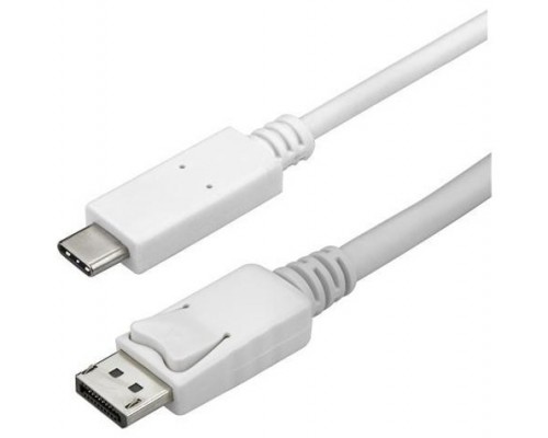 STARTECH CABLE 3M USB-C A DISPLAYPORT 4K60 BLANCO