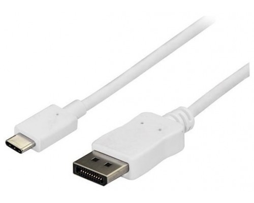 STARTECH CABLE 1,8M USB-C A DISPLAYPORT 4K BLANCO