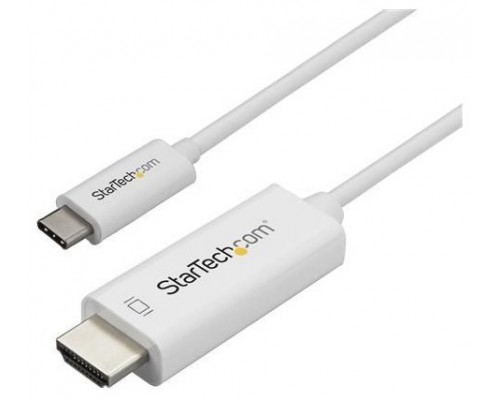 STARTECH CABLE 1M USB-C A HDMI 4K60 BLANCO