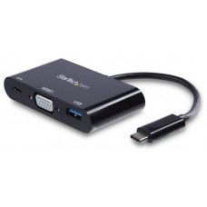 STARTECH ADAPTADOR USB-C VGA CON PD