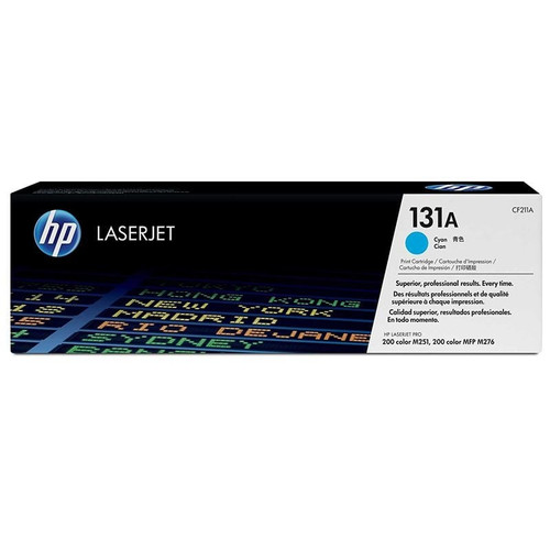 HP LaserJet Pro 200 M276 Toner Cian n&ordm;131A 1.800 paginas.