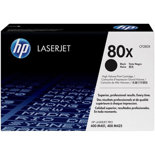 HP Toner Negro Laserjet PRO M 401/425DN CF280X 6.900 Pag.-IR20 HP Toner Negro Laserjet PRO M 401/425DN CF280X 6.900 Pag.