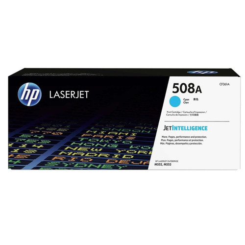 HP Laserjet M552/M553/M577 Toner 508A Cian 5.000 paginas estandard-IR20 HP Laserjet M552/M553/M577 Toner 508A Cian 5.000 paginas estandard