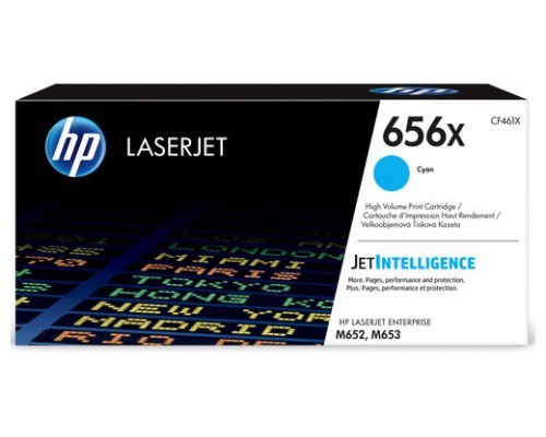 HP 656X TONER CIAN ALTA CAPACIDAD HP656X (CF461X) (Espera 4 dias)